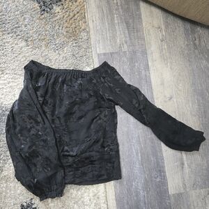 White House Black Market Elegant Black Top